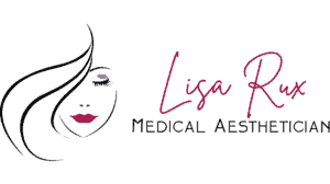 The official logo for Lisa Rux, a med spa in Denton, TX